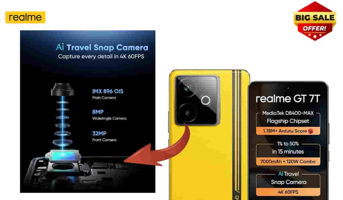 Realme GT 7T discount new price