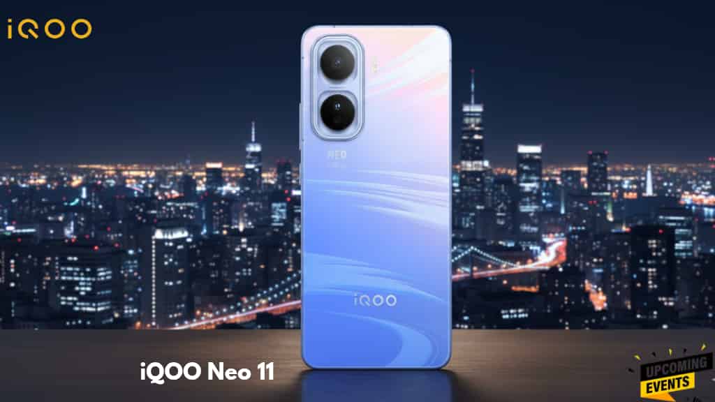 iQOO Neo 11 leak photo