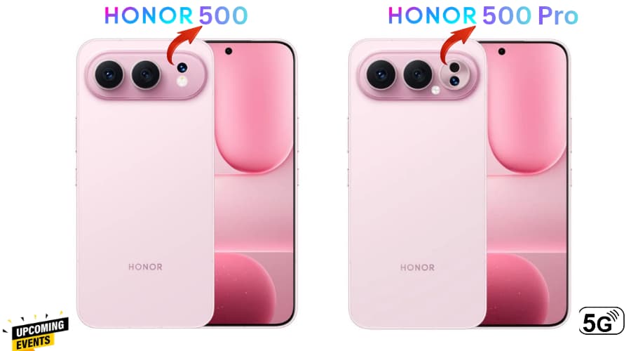 Honor 500 और 500 Pro Leak