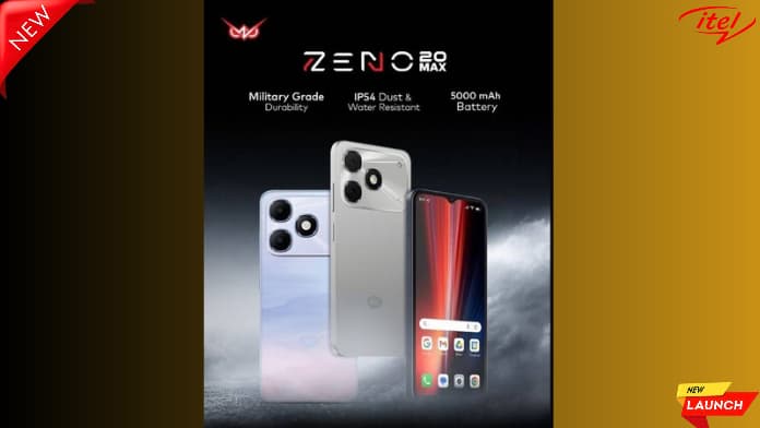 itel ZENO 20 Max लॉन्च