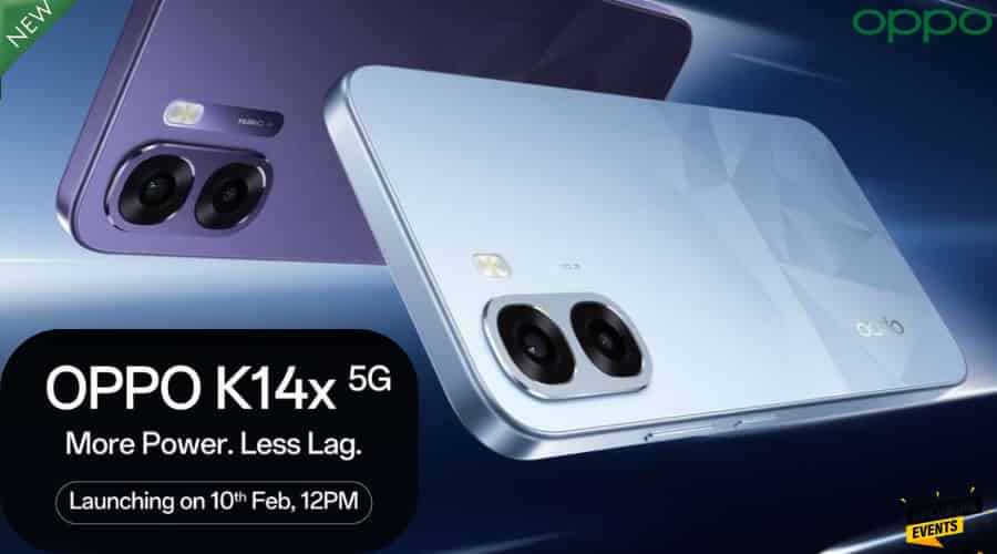 OPPO K14x 5G लॉन्च डेट कंफर्म