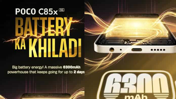 Poco C85x 5G Launch 10 March