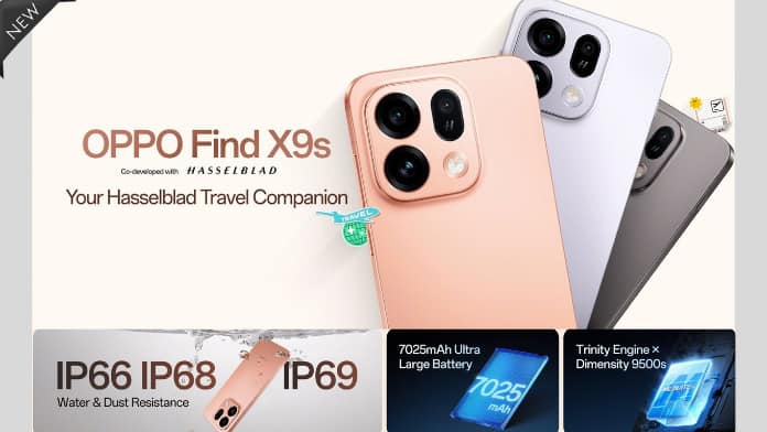 Oppo Find X9s की भारतीय कीमत लॉन्च से पहले 