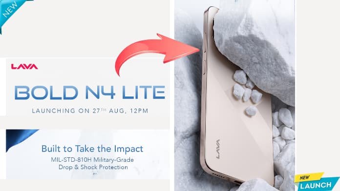 Lava Bold N4 Lite 27 अगस्त को भारत में 