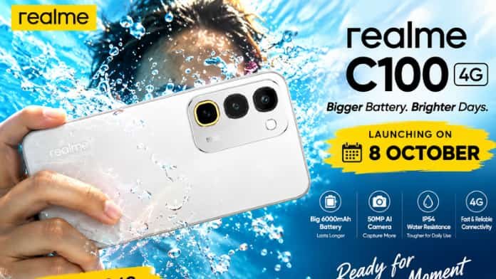 नया realme C100 4G स्मार्टफोन